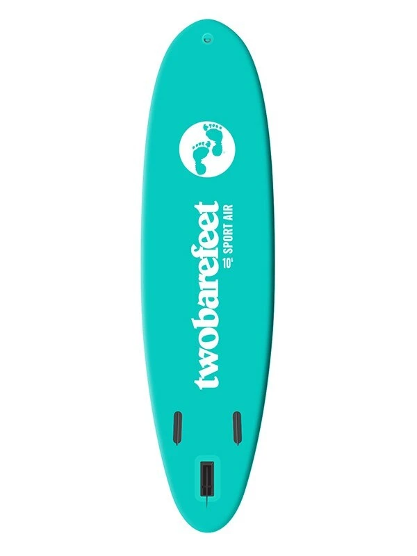 Two Bare Feet Sport Air (Allround) 10'6" X 33" X 4.75" Inflatable SUP Starter Pack (Teal) 2 Two Bare Feet Sport Air (Allround) 10'6" X 33" X 4.75" Inflatable SUP Starter Pack (Teal) - Image 2