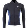 Two Bare Feet Perspective Full Zip 2.5mm Wetsuit Jacket (Black/Blue)