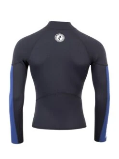 Two Bare Feet Perspective Full Zip 2.5mm Wetsuit Jacket (Black/Blue) -Surf Tide Motion unisex perspective full zip jacket black blue denim 5