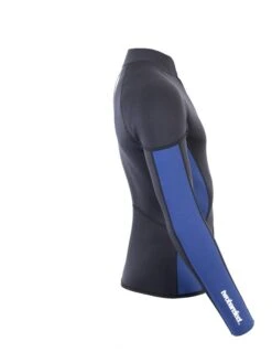 Two Bare Feet Perspective Full Zip 2.5mm Wetsuit Jacket (Black/Blue) -Surf Tide Motion unisex perspective full zip jacket black blue denim 7