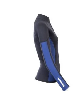 Two Bare Feet Unisex Perspective Full Zip 2.5mm Wetsuit Jacket (Black/Blue) -Surf Tide Motion unisex perspective full zip jacket black blue denim 7 5