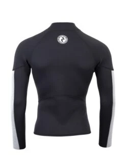 Two Bare Feet Perspective Full Zip 2.5mm Wetsuit Jacket (Black/Grey/Grey) 12 Two Bare Feet Perspective Full Zip 2.5mm Wetsuit Jacket (Black/Grey/Grey) -Surf Tide Motion unisex perspective full zip jacket black grey grey 5