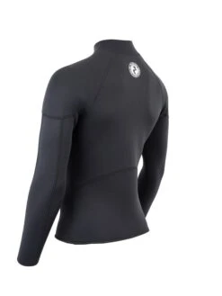 Two Bare Feet Perspective Half Zip 2.5mm Wetsuit Jacket (Black) -Surf Tide Motion unisex perspective half zip jacket black 4
