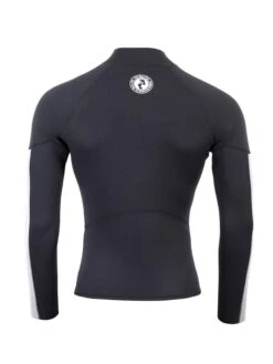 Two Bare Feet Perspective Half Zip 2.5mm Wetsuit Jacket (Black/Grey/Grey) 12 Two Bare Feet Perspective Half Zip 2.5mm Wetsuit Jacket (Black/Grey/Grey) -Surf Tide Motion unisex perspective halfzip jacket black grey grey 5 6