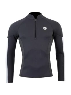 Two Bare Feet Perspective Half Zip 2.5mm Wetsuit Jacket & Pants Set (Black/Grey/Grey) 12 Two Bare Feet Perspective Half Zip 2.5mm Wetsuit Jacket & Pants Set (Black/Grey/Grey) -Surf Tide Motion unisex perspective halfzip jacket black grey grey vista pants 5