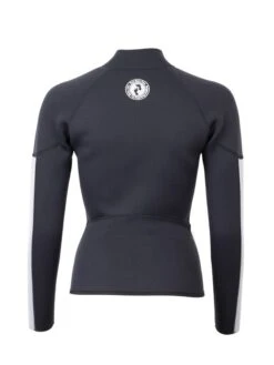 Two Bare Feet Unisex Perspective Full Zip 2.5mm Wetsuit Jacket & Shorts Set (Black/Grey/Grey) 13 Two Bare Feet Unisex Perspective Full Zip 2.5mm Wetsuit Jacket & Shorts Set (Black/Grey/Grey) -Surf Tide Motion utin8f x 1