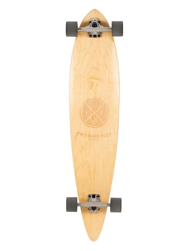 Two Bare Feet Valencia 44in Canadian Maple Longboard Skateboard Complete (Black Wheels) 1 Two Bare Feet Valencia 44in Canadian Maple Longboard Skateboard Complete (Black Wheels)