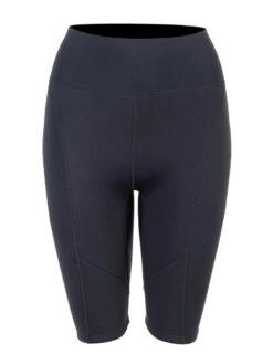 Two Bare Feet Womens Aspect Fleece Lined Zipless Thermal 2.5mm Superstretch Wetsuit Top & Shorts Set (Black/Blue) -Surf Tide Motion w41gh6 x