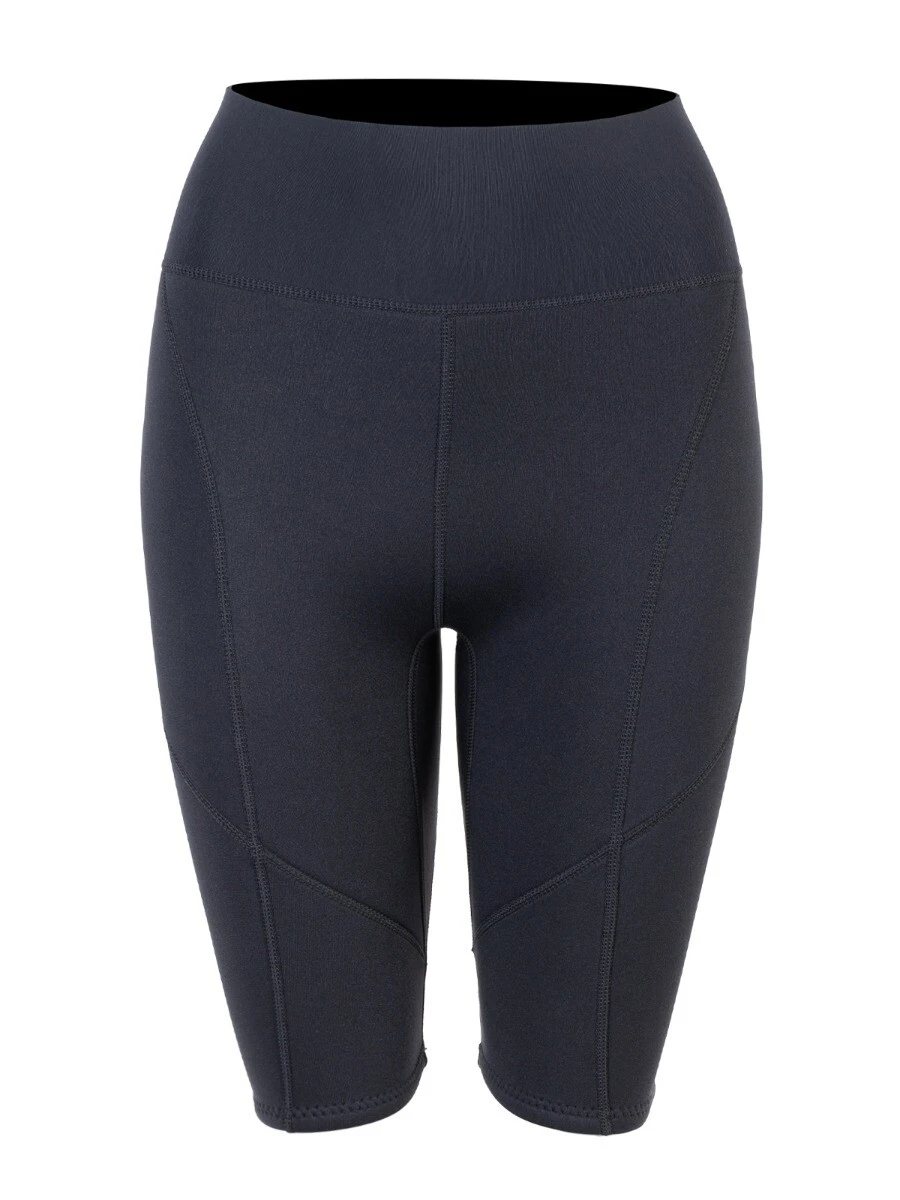 Two Bare Feet Womens Aspect Fleece Lined Zipless Thermal 2.5mm Superstretch Wetsuit Top & Shorts Set (Black) 7 Two Bare Feet Womens Aspect Fleece Lined Zipless Thermal 2.5mm Superstretch Wetsuit Top & Shorts Set (Black) - Image 7