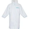 Two Bare Feet Weatherproof Changing Robe (White/Blue)