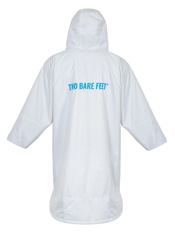 Two Bare Feet Weatherproof Changing Robe (White/Blue) 2 Two Bare Feet Weatherproof Changing Robe (White/Blue) - Image 2