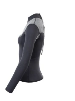 Two Bare Feet Womens Aspect Back Zip 2.5mm Wetsuit Jacket (Black/Grey) -Surf Tide Motion womens aspect back zip jacket black delta 3