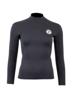 Two Bare Feet Womens Aspect Back Zip 2.5mm Wetsuit Jacket (Black)