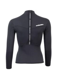 Two Bare Feet Womens Aspect Back Zip 2.5mm Wetsuit Jacket & Pants Set (Black) -Surf Tide Motion womens aspect back zip jacket black vista pants 6