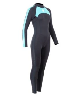 Two Bare Feet Flare 2.5mm Womens Superstretch Full Length Wetsuit (Mint) -Surf Tide Motion womens flare full mint 8