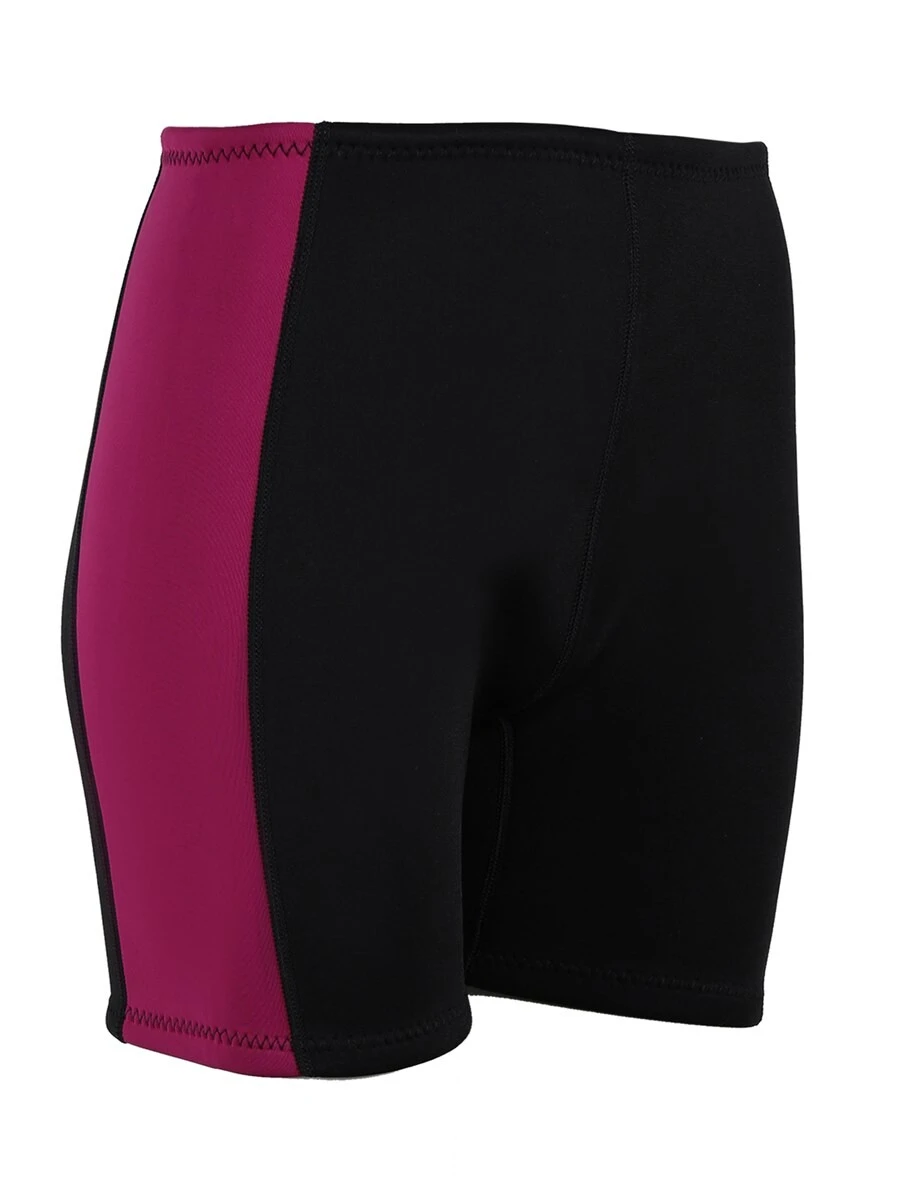 Two Bare Feet Womens Harmony 3mm Wetsuit Shorts (Black / Raspberry) 8 Two Bare Feet Womens Harmony 3mm Wetsuit Shorts (Black / Raspberry) - Image 8