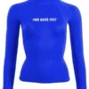Two Bare Feet Unisex Long Sleeve Rash Vest (Blue)