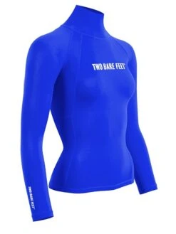 Two Bare Feet Unisex Long Sleeve Rash Vest (Blue) -Surf Tide Motion womens long sleeve blue 8