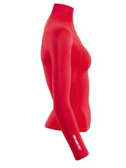 Two Bare Feet Unisex Long Sleeve Rash Vest (Red) -Surf Tide Motion womens long sleeve red 7