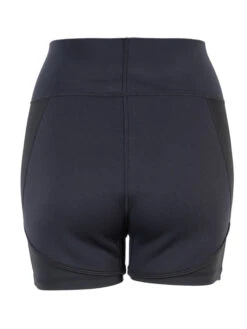 Two Bare Feet Womens Vista 2.5mm Neoprene Wetsuit Overlaid Hotpants (Black) -Surf Tide Motion womens overlaid neoprene hotpants black 5