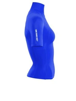 Two Bare Feet Unisex Short Sleeve Rash Vest (Blue) -Surf Tide Motion womens short sleeve blue 7