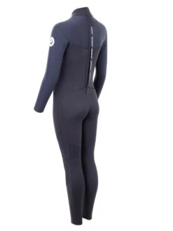 Two Bare Feet Thunderclap 4/3mm Womens Winter Wetsuit (Black) -Surf Tide Motion womens thunderclap 4.3 black 4 2