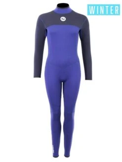 Two Bare Feet Thunderclap 5/4mm Womens Winter Wetsuit (Navy)