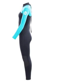 Two Bare Feet Thunderclap 2.5mm Womens Wetsuit (Aqua) -Surf Tide Motion womens thunderclap full wetsuit aqua 3