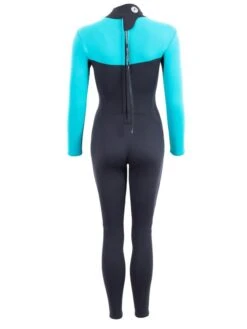 Two Bare Feet Thunderclap 2.5mm Womens Wetsuit (Aqua) -Surf Tide Motion womens thunderclap full wetsuit aqua 5