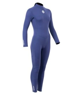 Two Bare Feet Thunderclap 2.5mm Womens Wetsuit (Navy) -Surf Tide Motion womens thunderclap full wetsuit navy 8