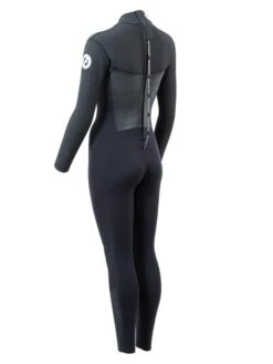 Two Bare Feet Thunderclap Pro 3/2mm Womens Wetsuit (Black/Dark Grey) -Surf Tide Motion womens thunderclap pro grey 4