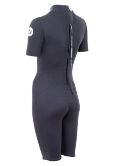 Two Bare Feet Thunderclap 2.5mm Womens Shorty Wetsuit (Black) 11 Two Bare Feet Thunderclap 2.5mm Womens Shorty Wetsuit (Black) -Surf Tide Motion womens thunderclap shorty wetsuit black 4