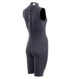 Two Bare Feet Thunderclap 2.5mm Womens Sleeveless Shorty Wetsuit (Black) -Surf Tide Motion womens thunderclap sleeveless shorty wetsuit 6
