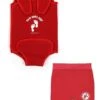 Essentials Baby Swim Kit - Wrap + Nappy Shorts (Red)