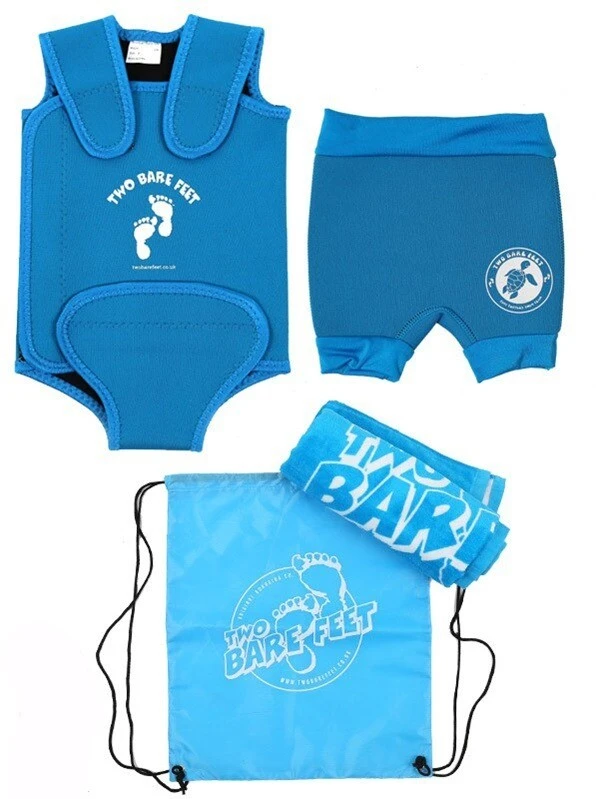 Premier Baby Swim Kit - Wrap + Nappy Shorts + Towel + Bag (Aqua) 1 Premier Baby Swim Kit - Wrap + Nappy Shorts + Towel + Bag (Aqua)