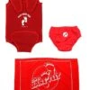 Deluxe Baby Swim Kit - Wrap + Swim Nappy + Towel (Red)
