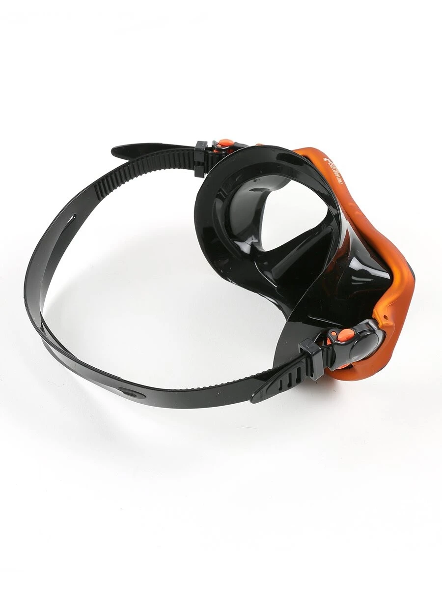 X-Dive Silicone Mask (Orange / Black) 5 X-Dive Silicone Mask (Orange / Black) - Image 5